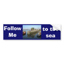 Antwerp, Scheldt support vessel 04h Bumper Stickers