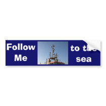 Antwerp, Scheldt support vessel 04j Bumper Stickers