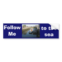 Antwerp, Scheldt support vessel 04l Bumper Sticker