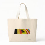 Antwerp Waving Flags Trio Bag