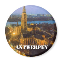 Antwerpen Fridge Magnets
