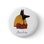 Anubis Badge Pin