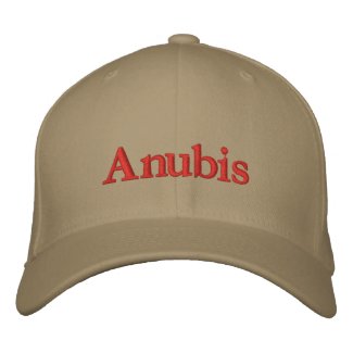 Anubis cap embroideredhat