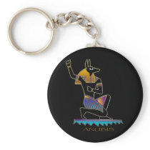 ANUBIS Egyptian God Keychain