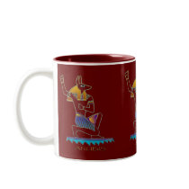 ANUBIS Egyptian God mugs by RavenSpiritPrints ANUBIS Egyptian God mugs