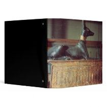 Anubis, Egyptian god of the dead Vinyl Binders