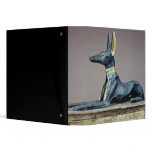Anubis, Egyptian god of the dead from a chest Binders