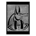 Anubis Greeting Card