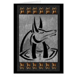 Anubis Greeting Card Style 2