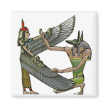 Anubis &amp; Nut Refrigerator Magnet