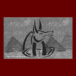 Anubis Rectangle Sticker stickers