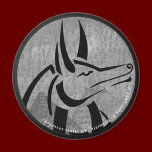 Anubis Round Magnet magnets
