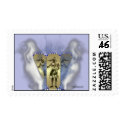 Anubis Smokes Postage Stamp by Birdman77 Anubis Smokes Postage Stamp