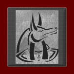 Anubis Square Magnet magnets