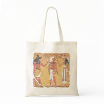 Anubis, Tut, Osiris Tote Bags