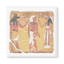 Anubis, Tut, Osiris Refrigerator Magnet