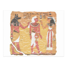 Anubis, Tut, Osiris Postcards