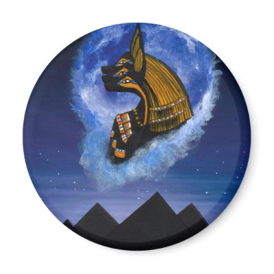 Anuibus Refrigerator Magnet by Art_by_Maria