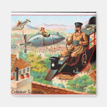 Anuncio francés del chocolate del imán