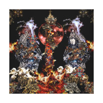 Anunnaki Scouts Canvas Print