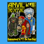 Anvil and the Chimpunks Live! posters
