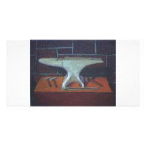 Anvil and Tools Photo Card Template