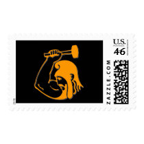 Anvil Man postage
