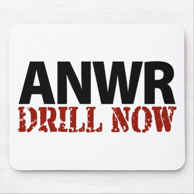 ANWR Drill Now Mouse Pads by AmericanElephant