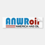 ANWR Oil - America Has Oil Bumper Sticker