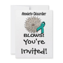 Anxiety Disorder Blows Awareness Design Announcements