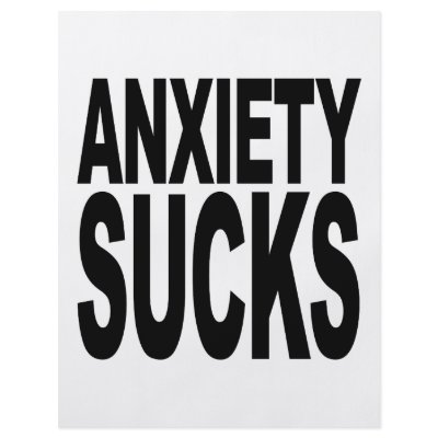 Anxiety Sucks Full Color Flyer by MyShirtSucks