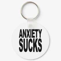 Anxiety Sucks keychains