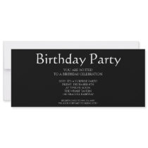any age; birthday personalized invitations