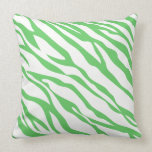 Any Color and Off-White Zebra Design Pillow pillows
