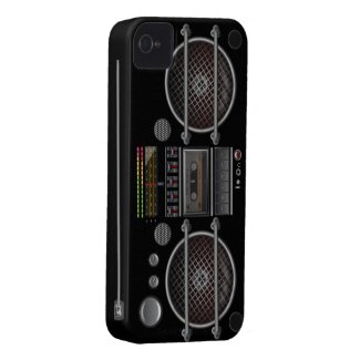 Any Color Vintage Ghetto Blaster iPhone 4 Case casematecase