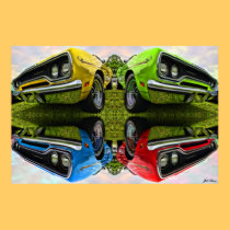 Any Flavor You Like - 1970 Plymouth Road Runner posters