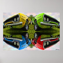 Any Flavor You Like - 1970 Plymouth Road Runner Posters
