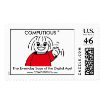 ANY OCCASION Postage Stamp by Computious ANY OCCASION Postage Stamp