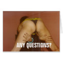 ANY QUESTIONS? cards by Female_Supremacy ANY QUESTIONS? cards