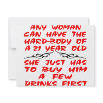 Any Woman Can Have Hard-Body Of A 21 Year Old invitations by Mustang_Lady Any Woman Can Have Hard-Body Of A 21 Year Old invitations