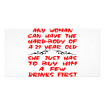 Any Woman Can Have Hard-Body Of A 21 Year Old Custom Photo Card