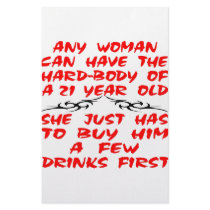Any Woman Can Have Hard-Body Of A 21 Year Old stationery by Mustang_Lady Any Woman Can Have Hard-Body Of A 21 Year Old stationery