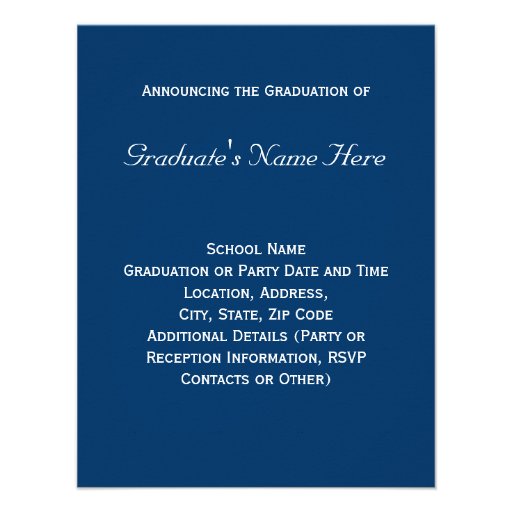 Any Year- Medical School, Nursing Photo Graduation Personalized Announcements
