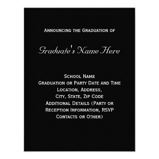 Any Year Medical School or Nursing Graduation Custom Invitation