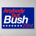 Anybody But Bush 2004 posters
