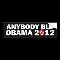 Anybody But Obama - 2012 bumper stickers