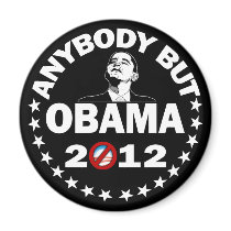 Anybody But Obama - 2012 Refrigerator Magnets