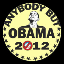 Anybody But Obama - 2012 stickers