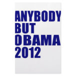 Anybody But Obama 2012 stationery