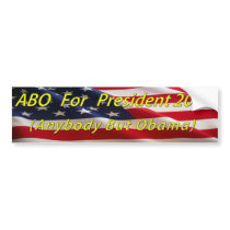 Anybody But Obama Bumper Stickers